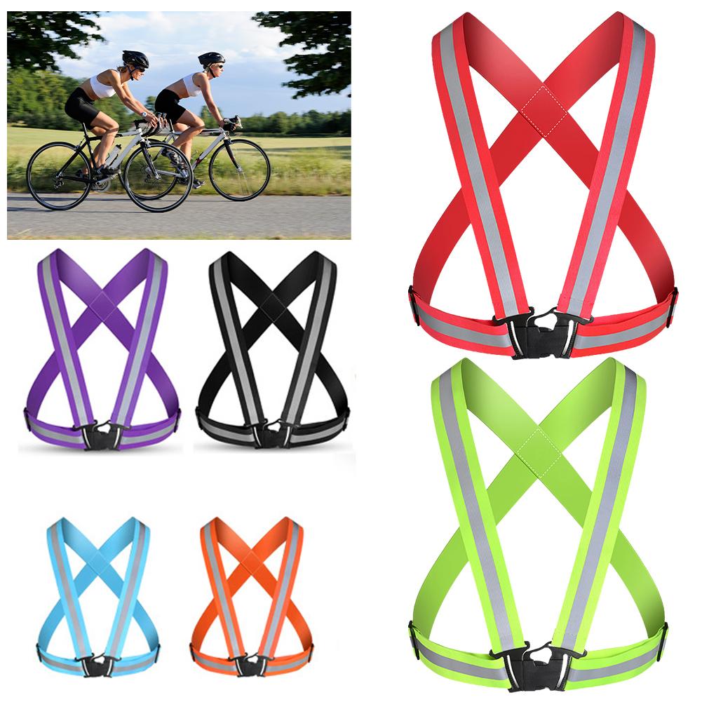 Running Gear Essential - Colete de Segurança Ajustável para Atividades