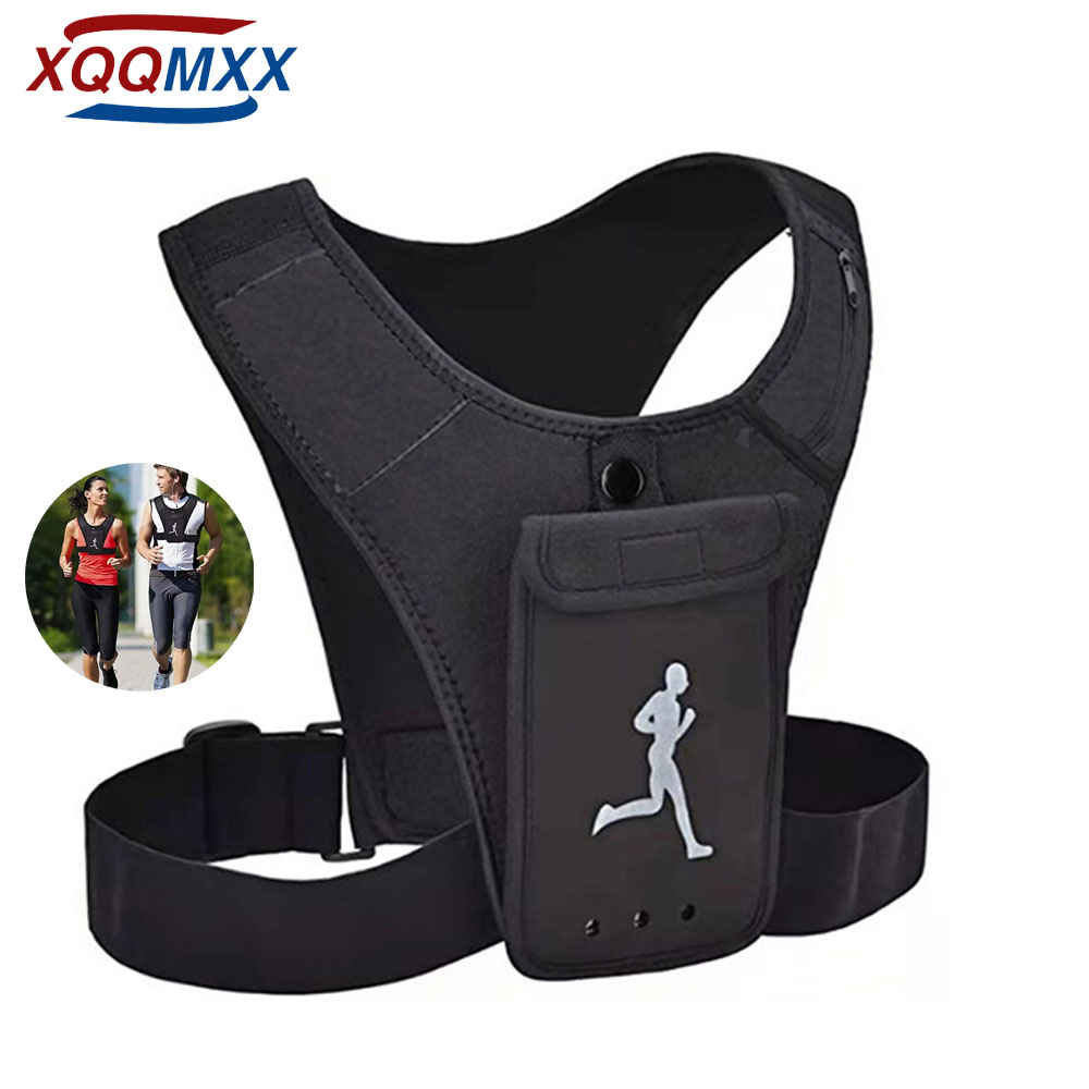 Running Gear Train - XQQMXX-colete running para homens e mulheres,