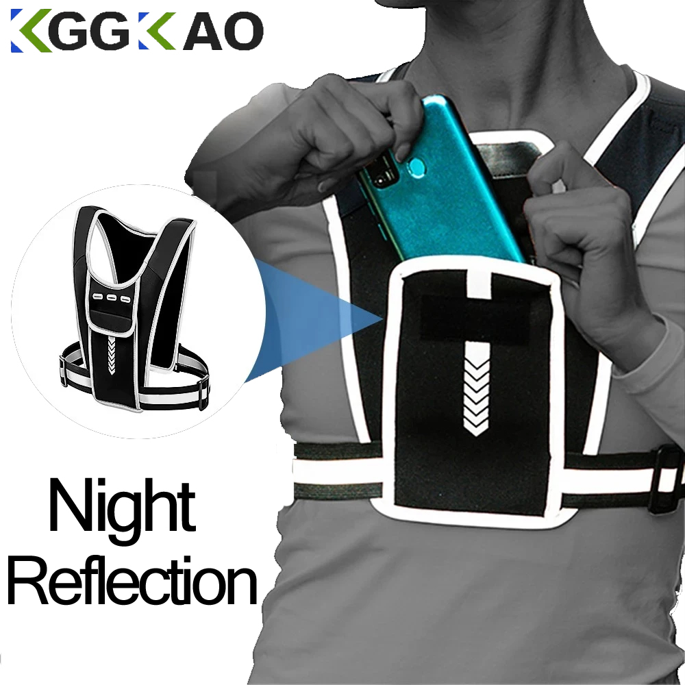 Running Gear Essential - Colete correndo com suporte de telefone