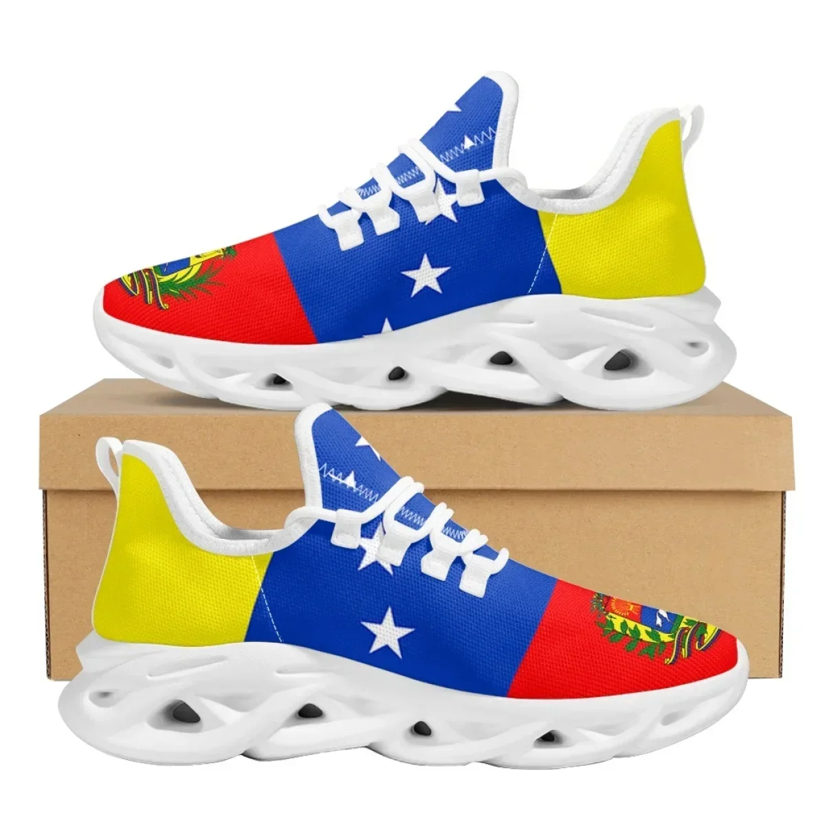 Tênis com Estampa da Bandeira  - Running Gear For Sale avaliação e preço