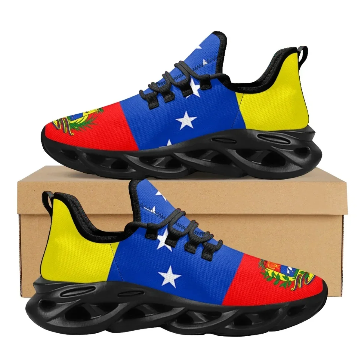 Tênis com Estampa da Bandeira  - Running Gear For Sale avaliação e preço