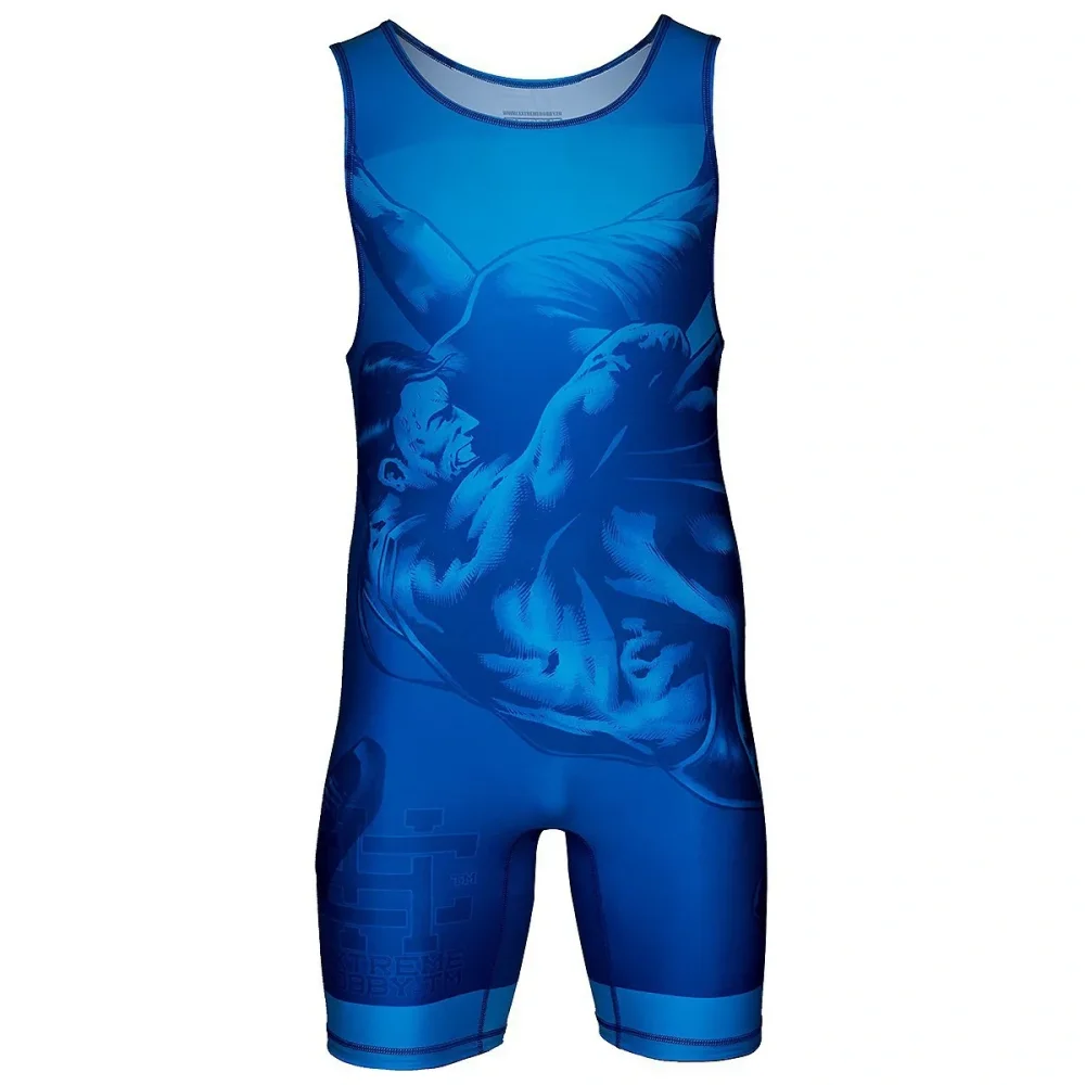 Novos homens wrestling singlet - Running Gear Train avaliação e preço