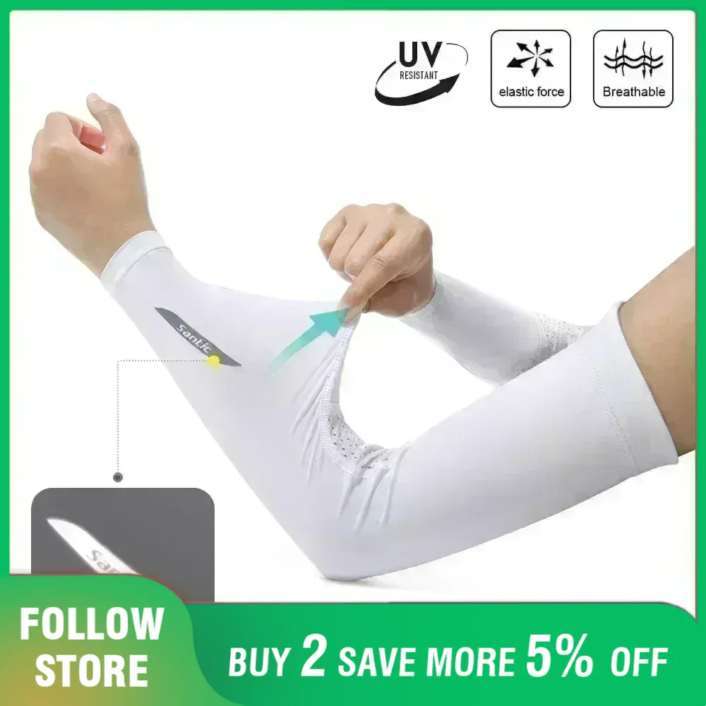 Santic esportes braço mangas d - Running Gear Essential avaliação e preço