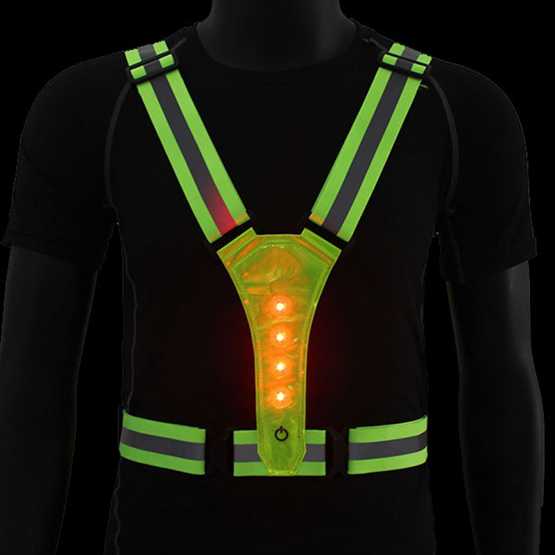 Colete de segurança LED ajustá - Running Gear Essential avaliação e preço