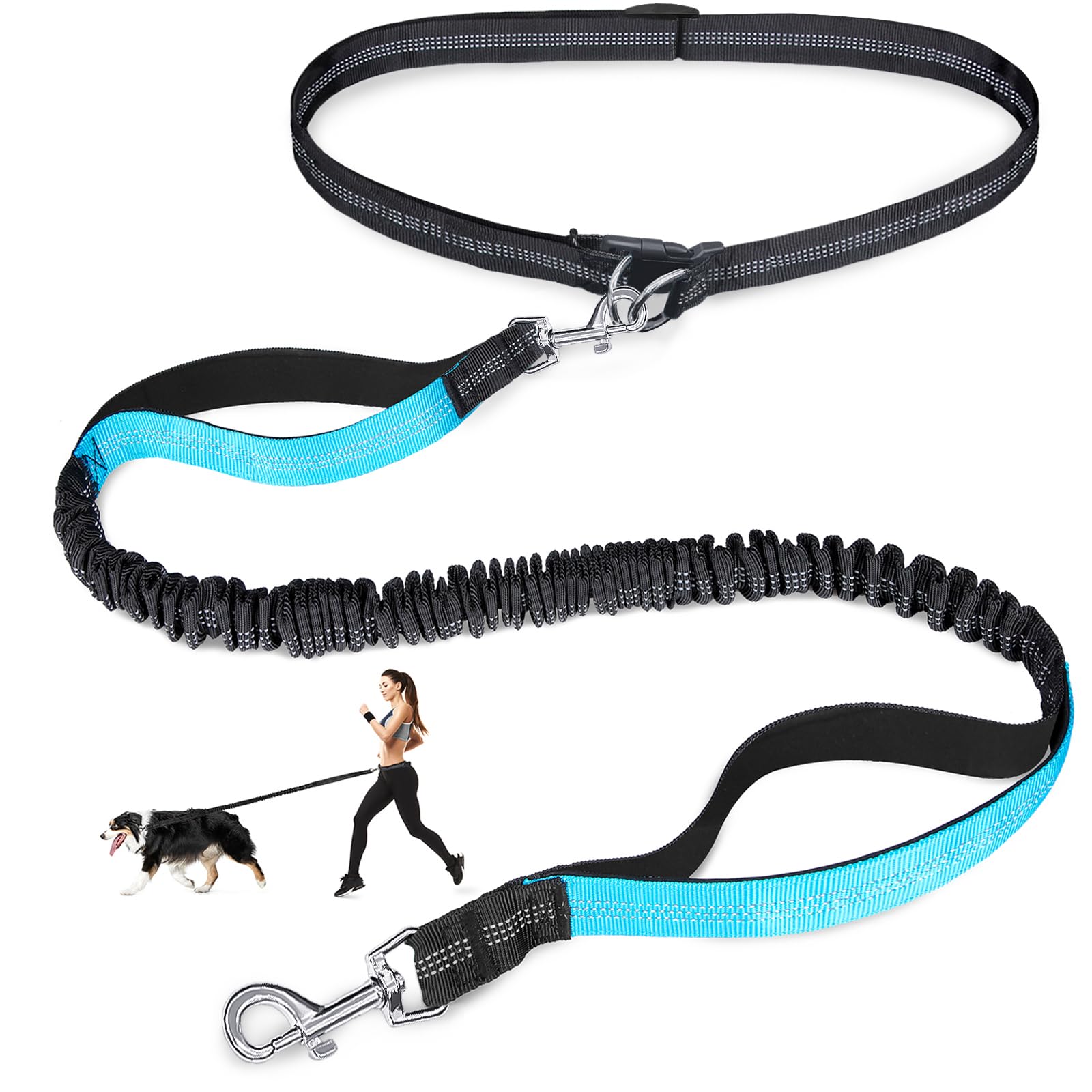 Trela de corrida reflexiva elá - Running Gear Dog avaliação e preço