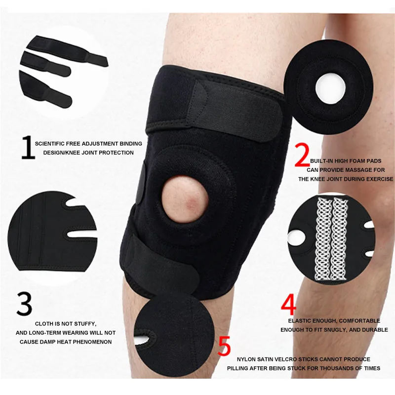 Joelheiras com suporte de mola - Running Gear Essential avaliação e preço