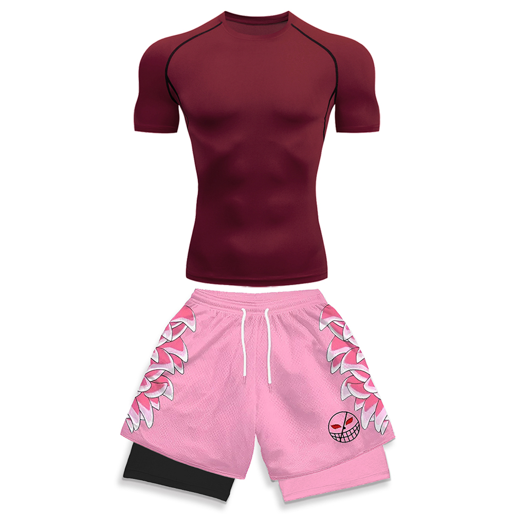 Roupa de Treino de Alta Elasti - Running Gear For Men avaliação e preço