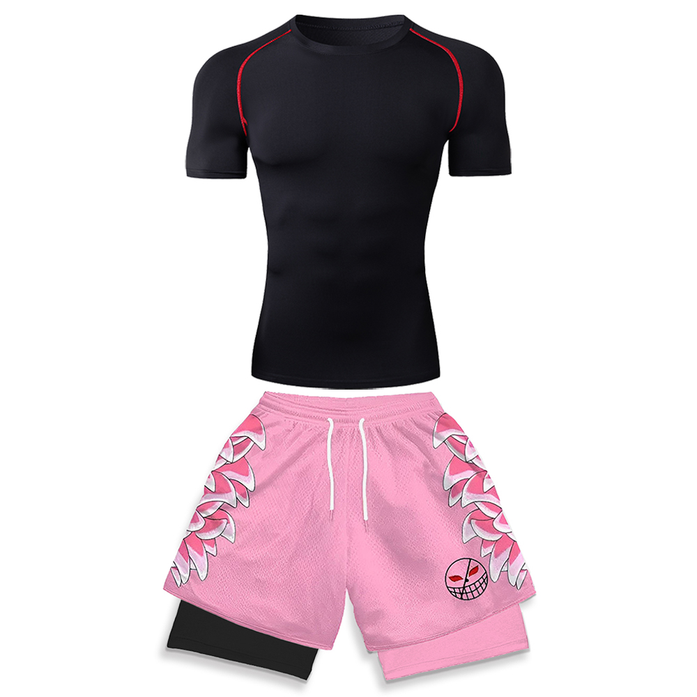 Roupa de Treino de Alta Elasti - Running Gear For Men avaliação e preço