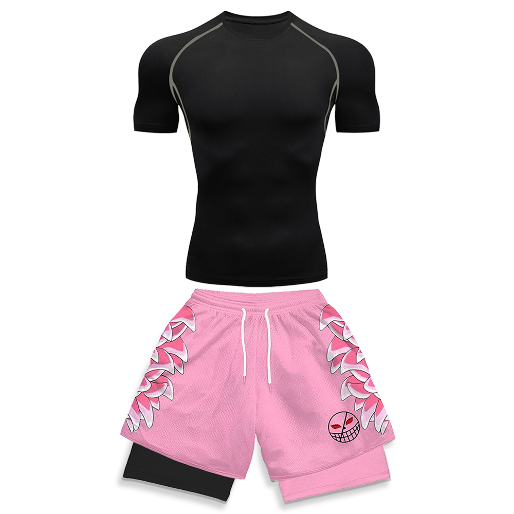 Roupa de Treino de Alta Elasti - Running Gear For Men avaliação e preço