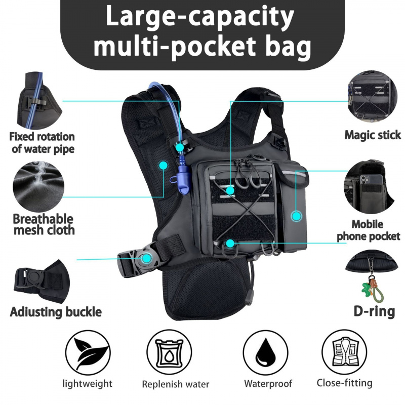 Colete Tático Novo 2026 com Bo - Running Gear Essential avaliação e preço