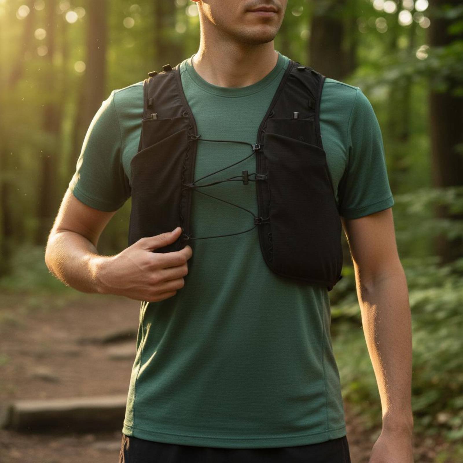 Colete de corrida leve, portát - Running Gear Essential avaliação e preço