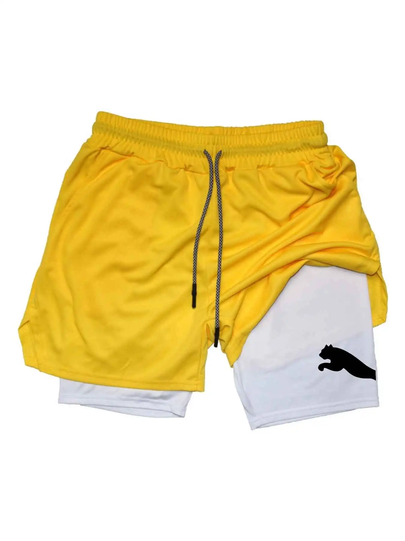 Shorts Esportivos Estampados 2 - Running Gear For Men avaliação e preço